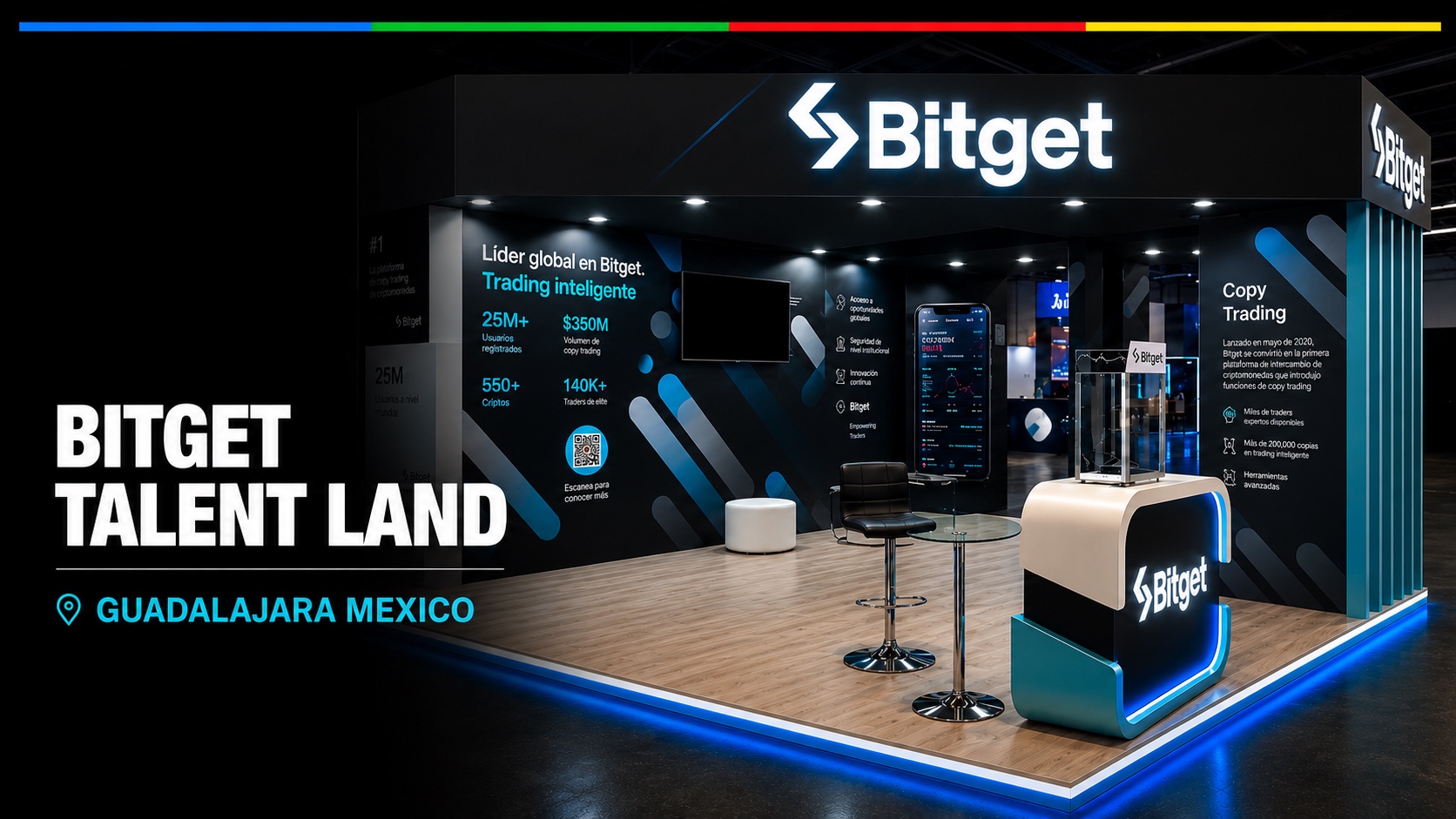 Bitget Talent Land Booth